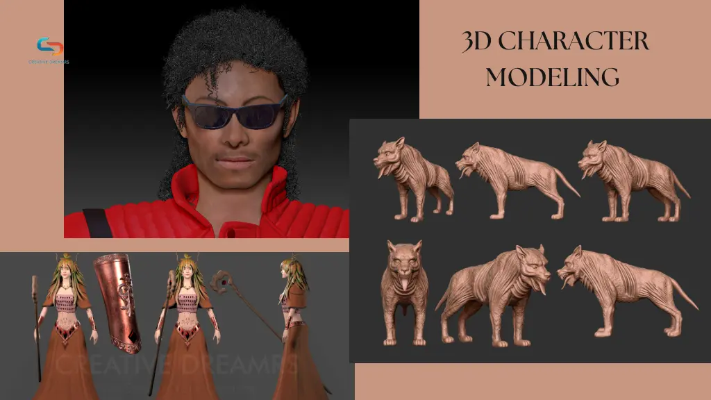 3d character modeling