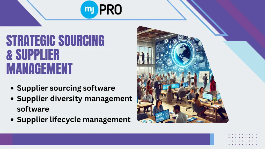 strategic sourcing supplier management
