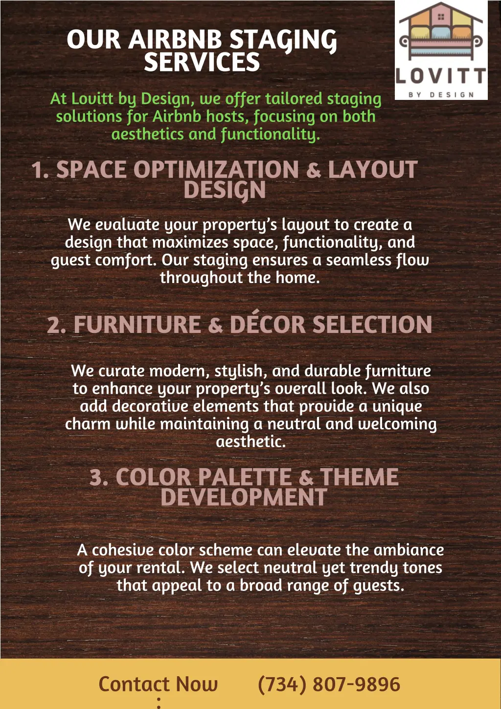 our airbnb staging services