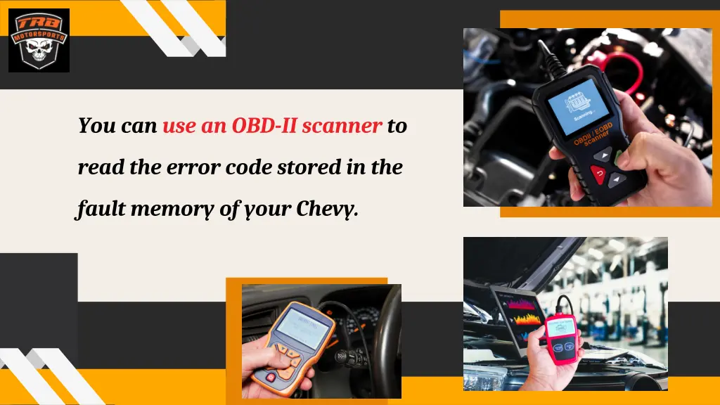 you can use an obd ii scanner to