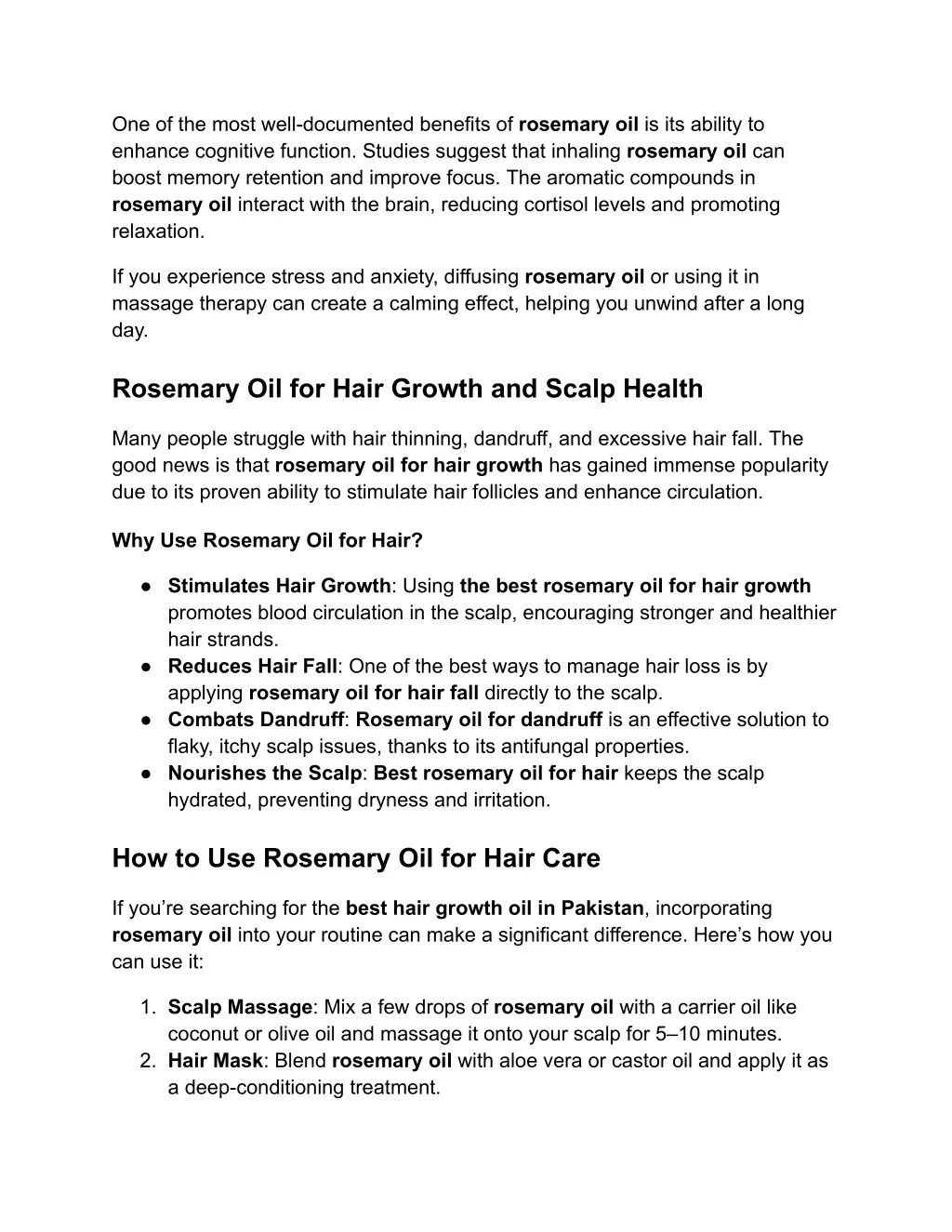 one of the most well documented benefits