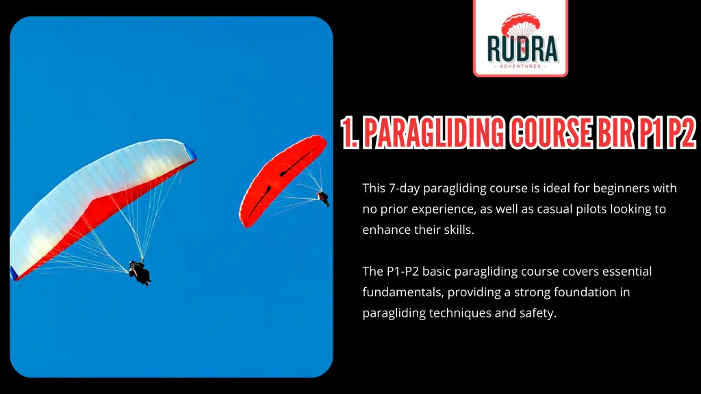 1 paragliding course bir p1 p2 1 paragliding