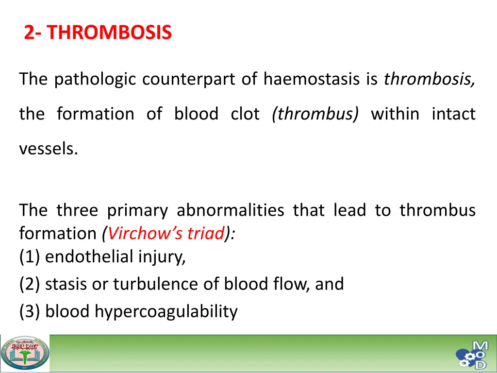 2 thrombosis