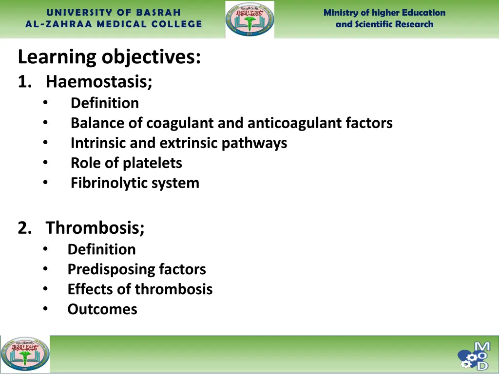 university of basrah al zahraa medical college 2