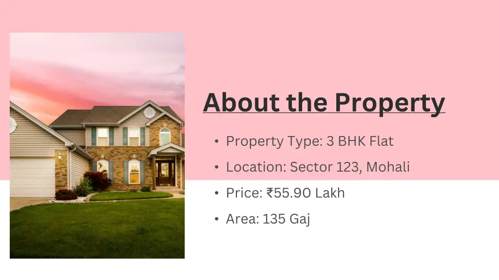 about the property