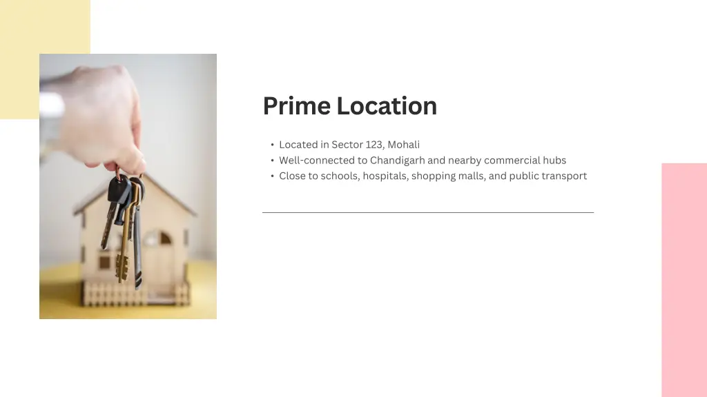 prime location