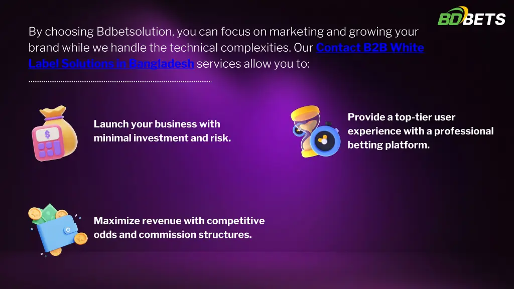 by choosing bdbetsolution you can focus