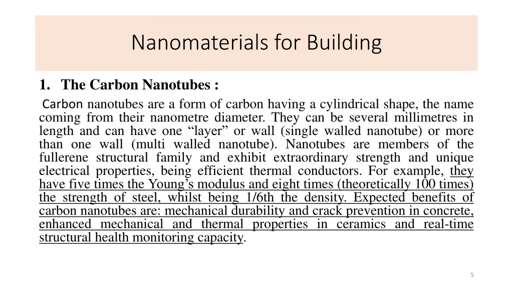 nanomaterials for building 2