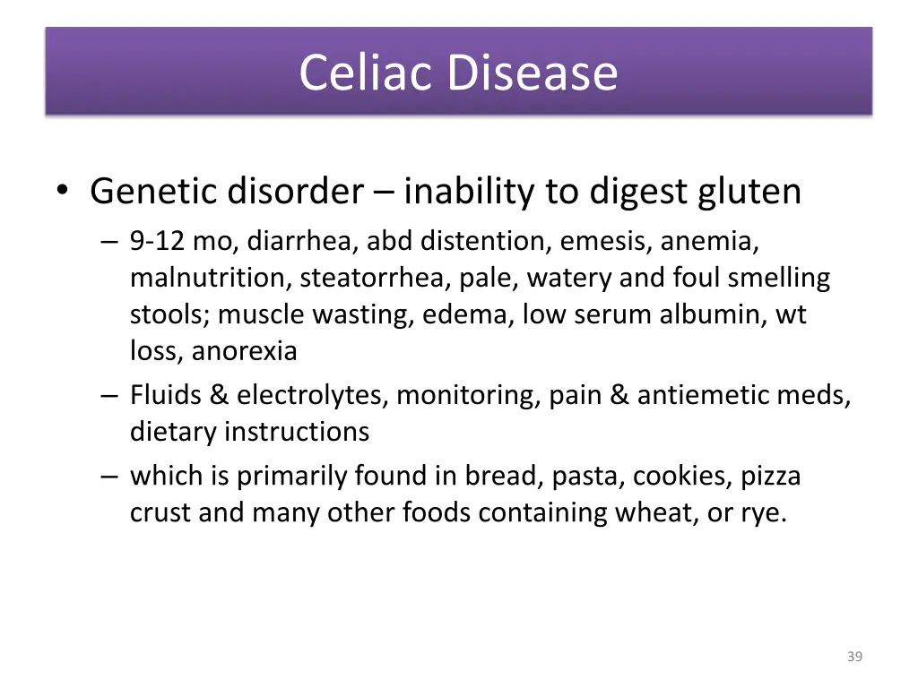 celiac disease
