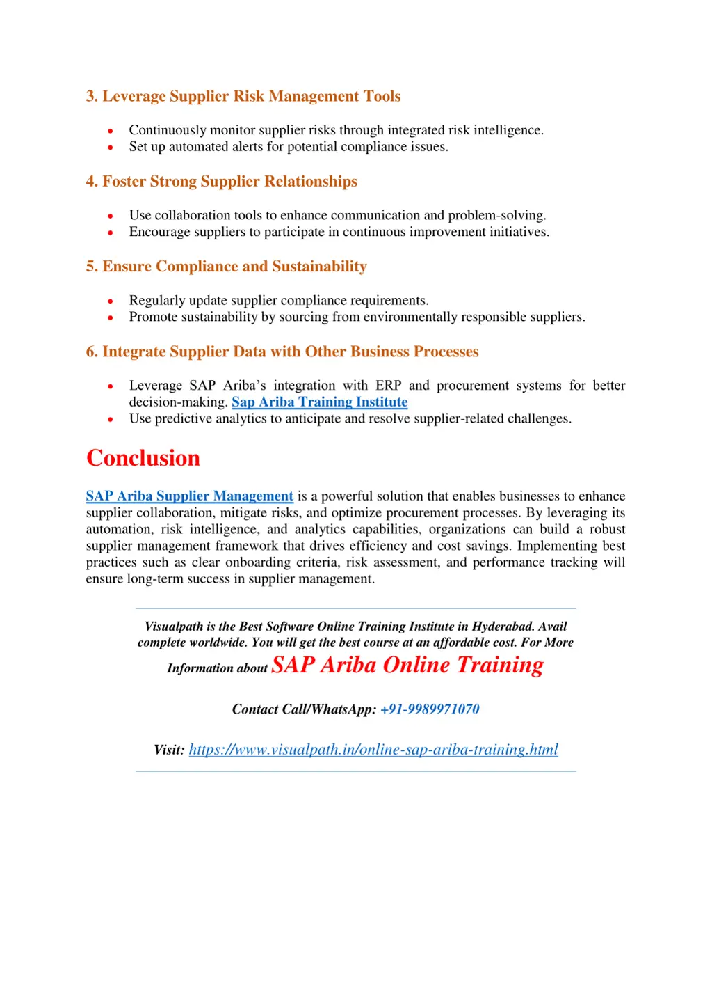 3 leverage supplier risk management tools
