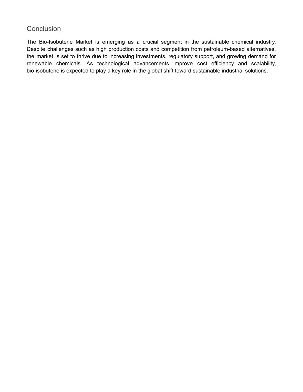 conclusion