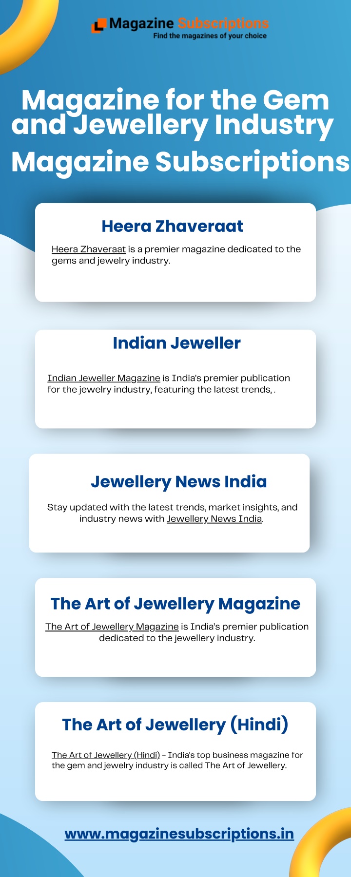 magazine for the gem magazine