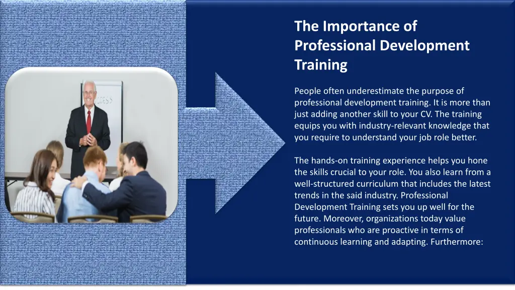 the importance of professional development