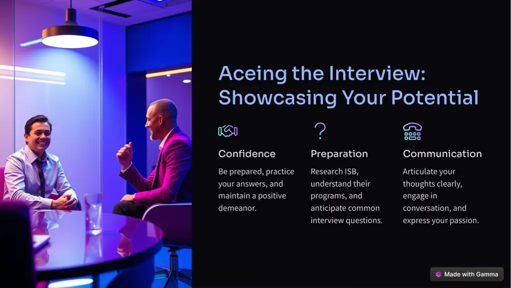 aceing the interview showcasing your potential