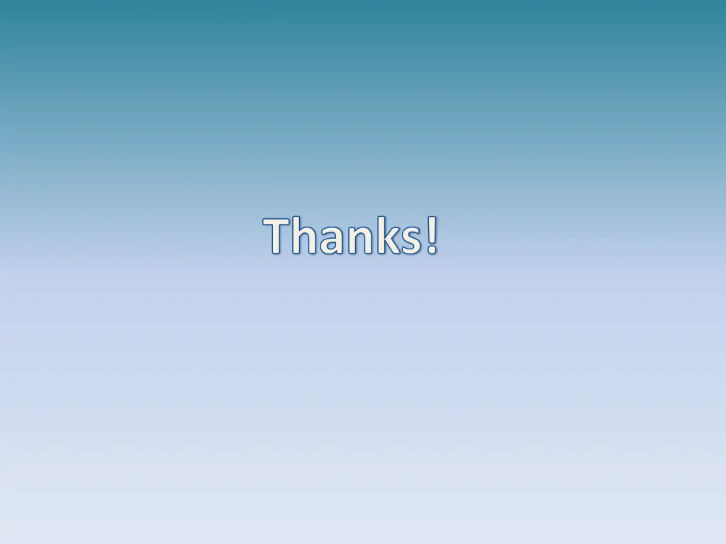thanks