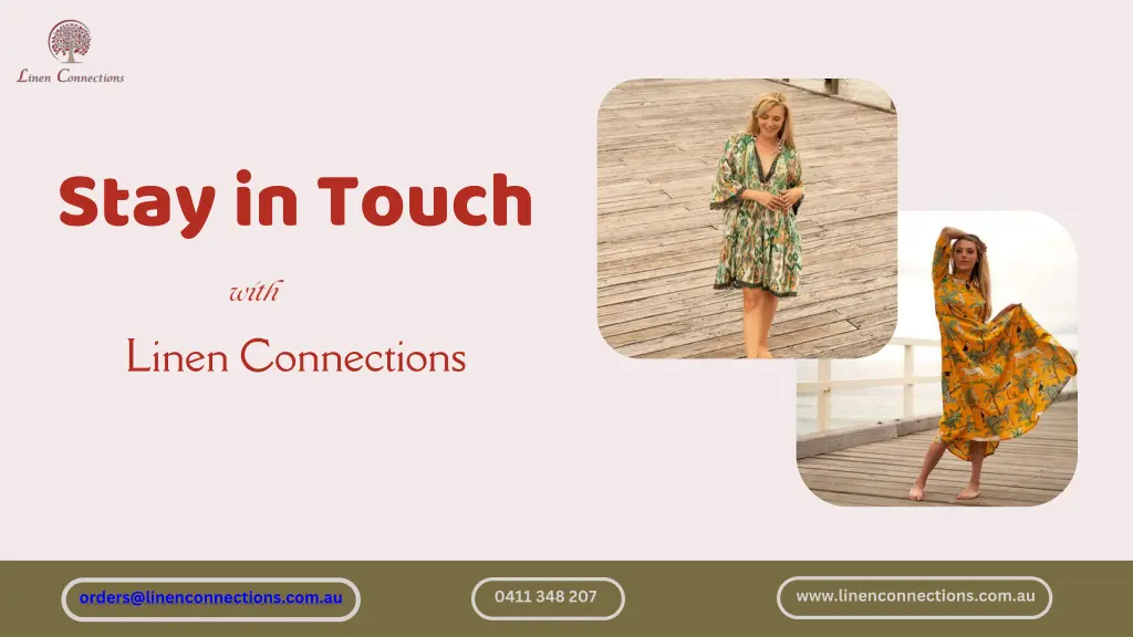 stay in touch