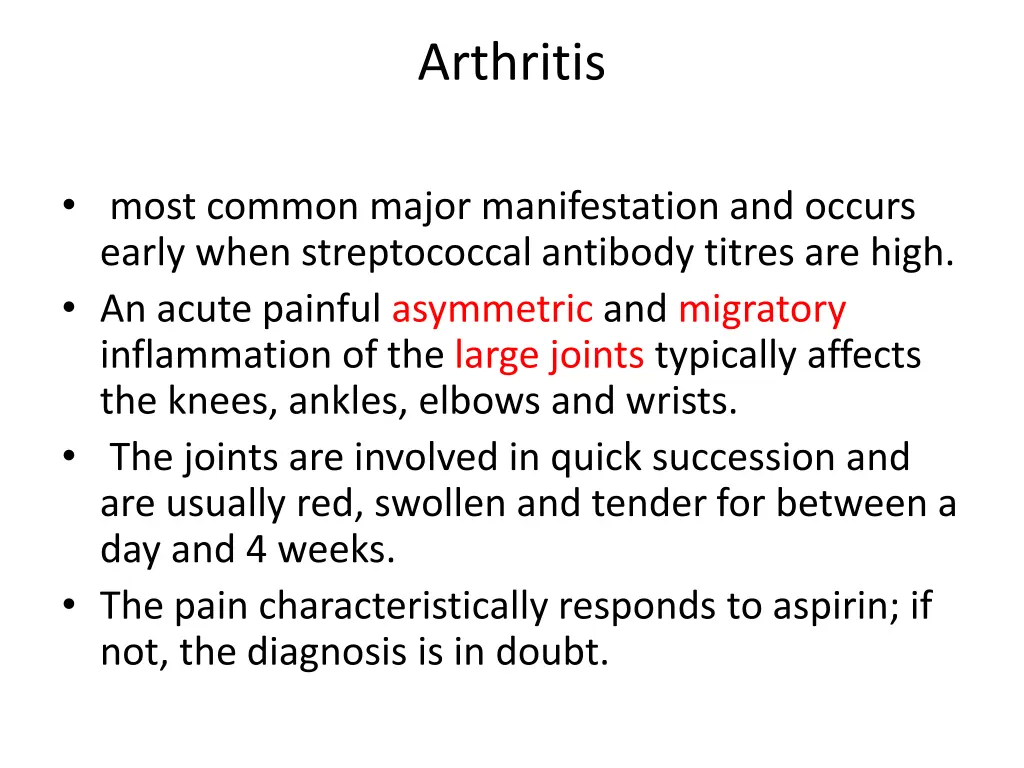 arthritis