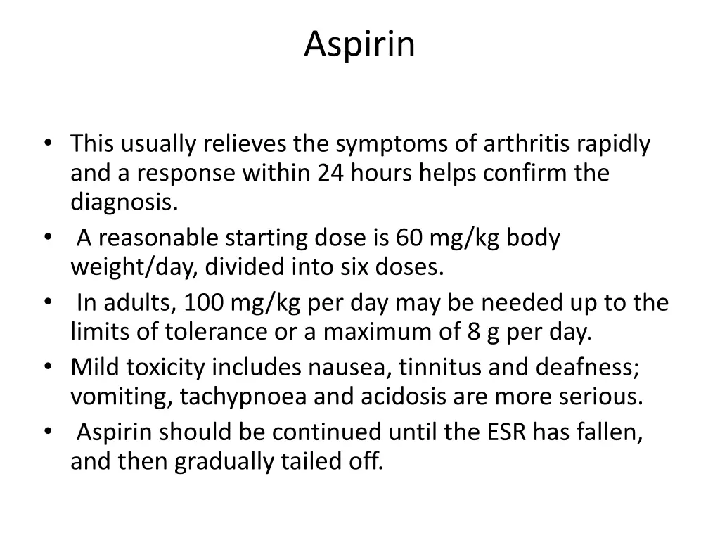 aspirin