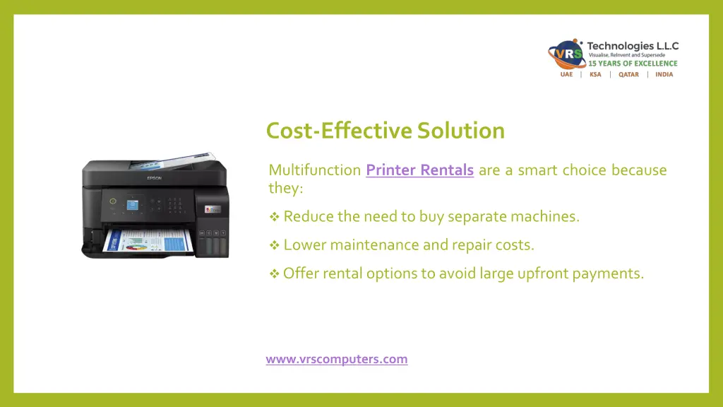 cost effective solution
