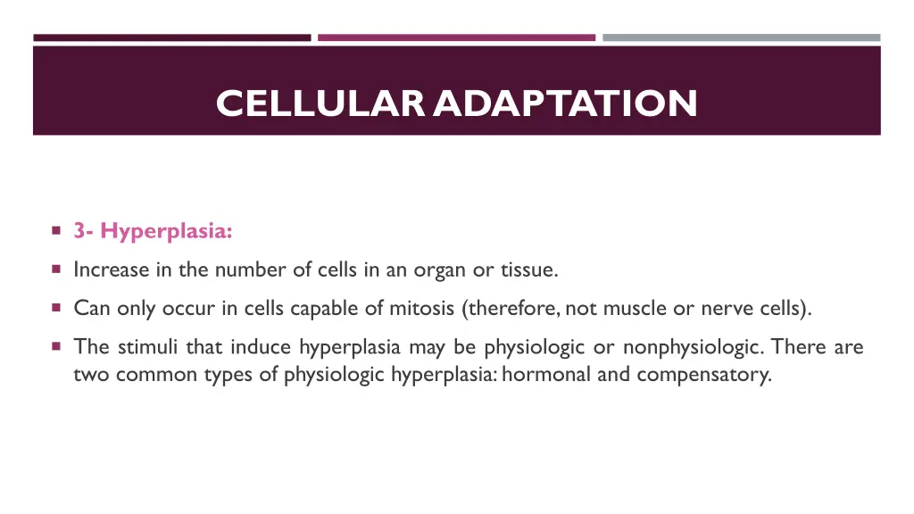 cellular adaptation 3