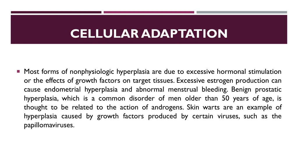 cellular adaptation 5