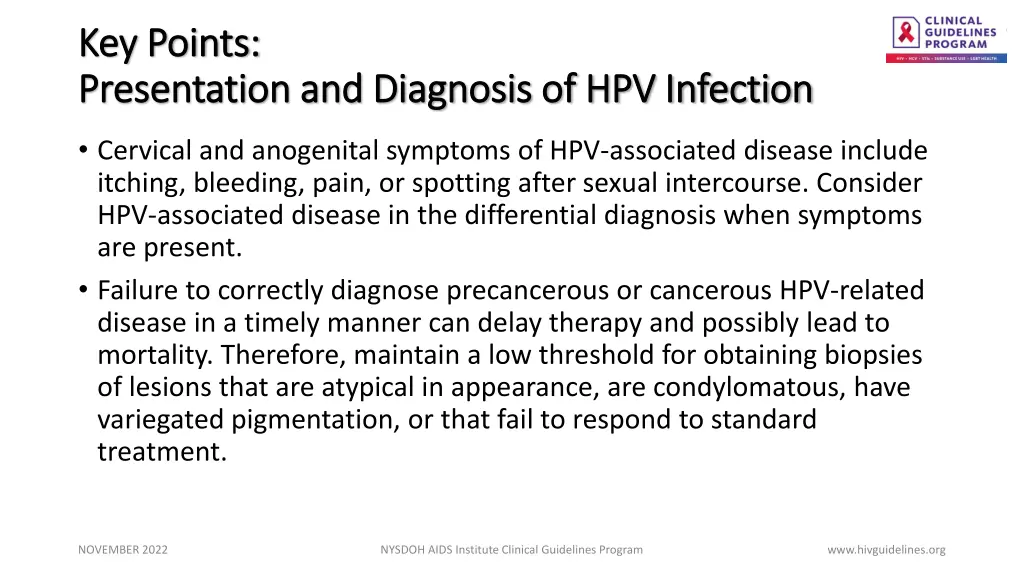 key points key points presentation and diagnosis