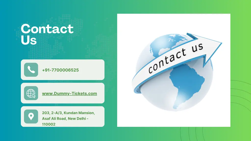 contact us
