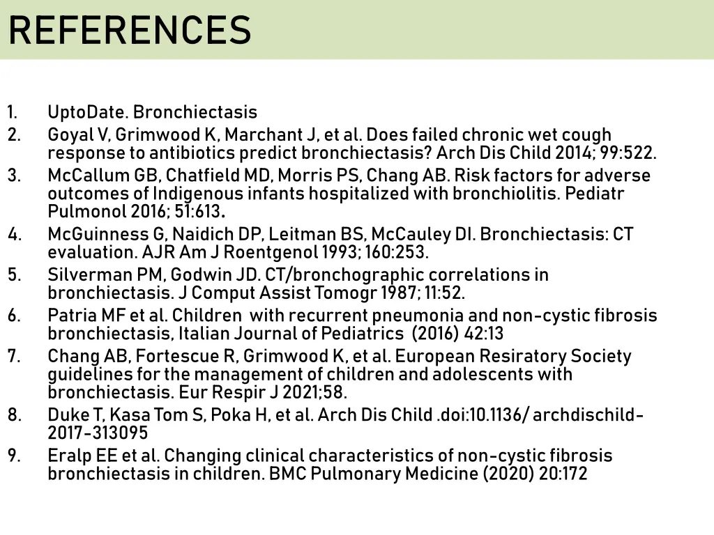 references