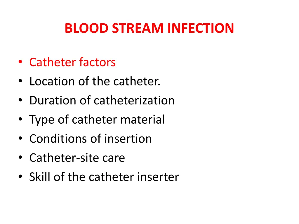 blood stream infection 4
