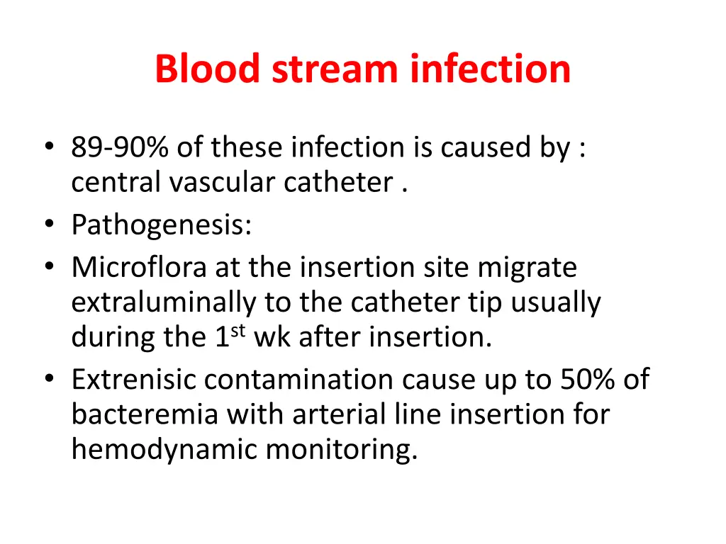 blood stream infection 6