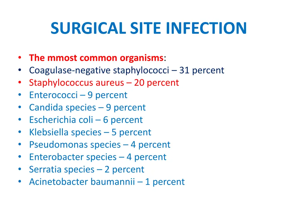 surgical site infection 2