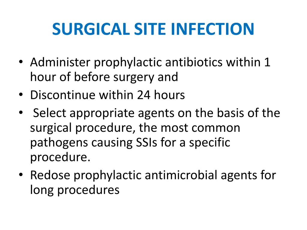 surgical site infection 3