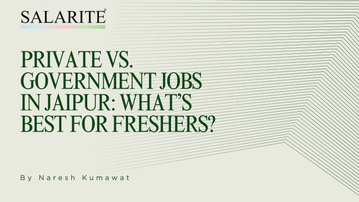private vs government jobs in jaipur what s best