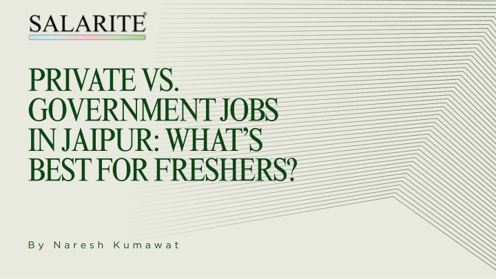 private vs government jobs in jaipur what s best