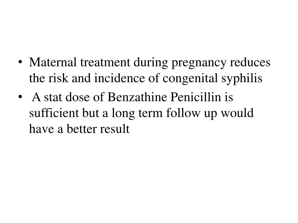 maternal treatment during pregnancy reduces