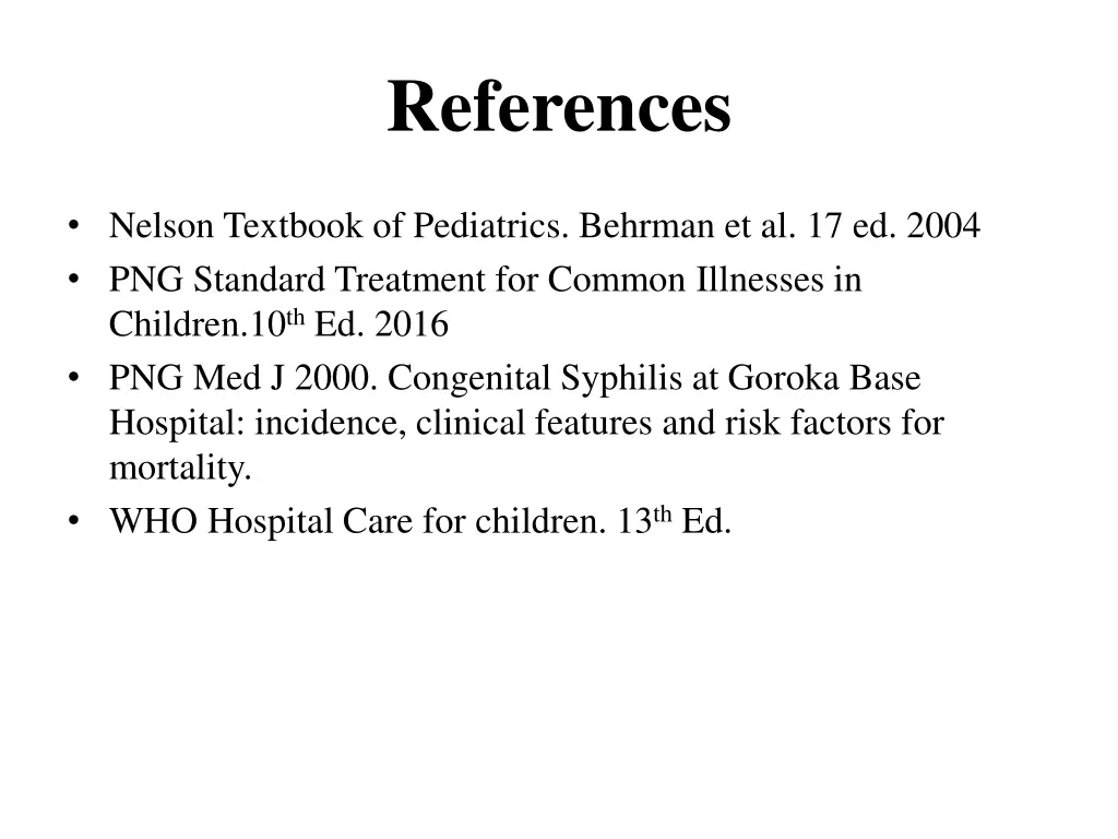 references