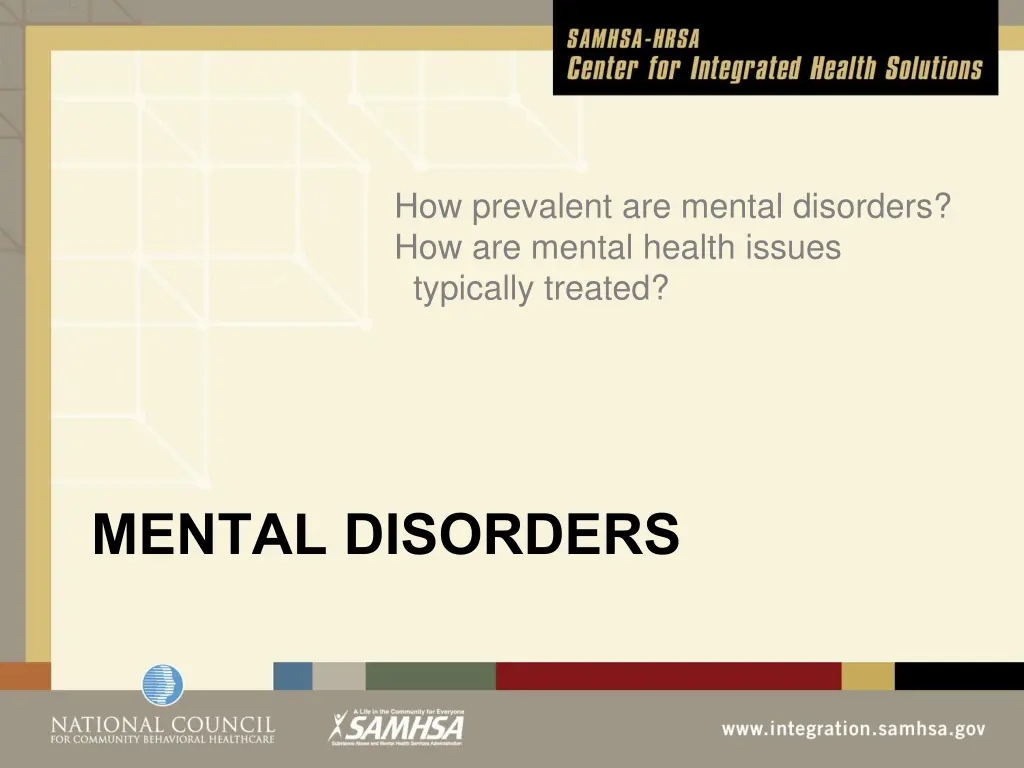 how prevalent are mental disorders how are mental