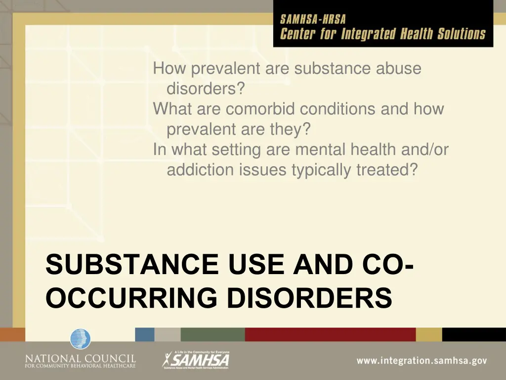 how prevalent are substance abuse disorders what