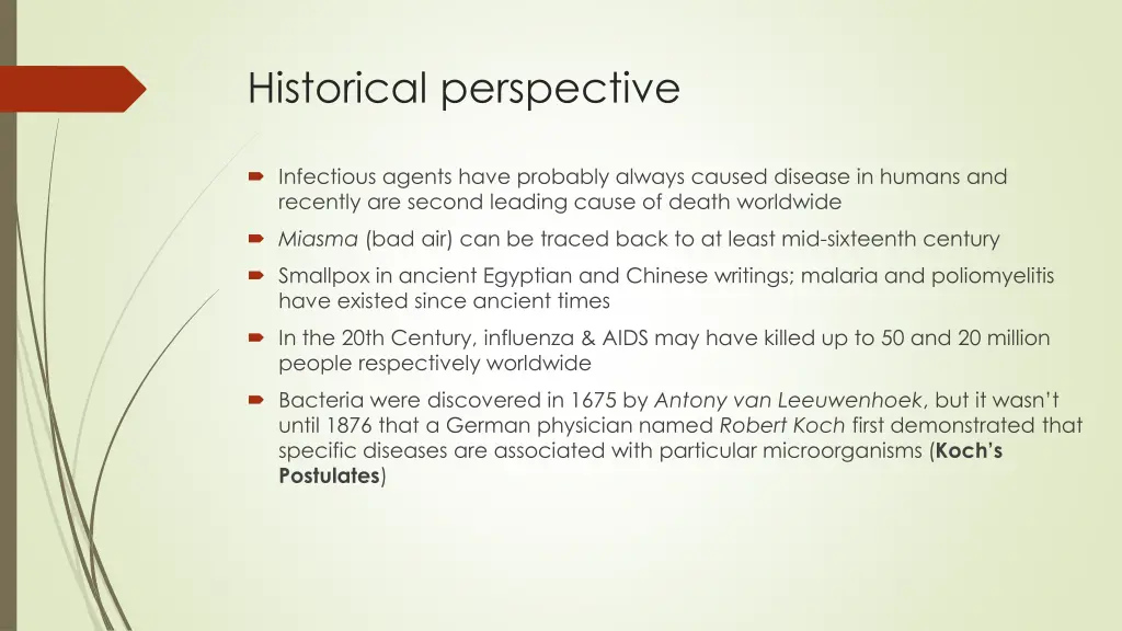 historical perspective