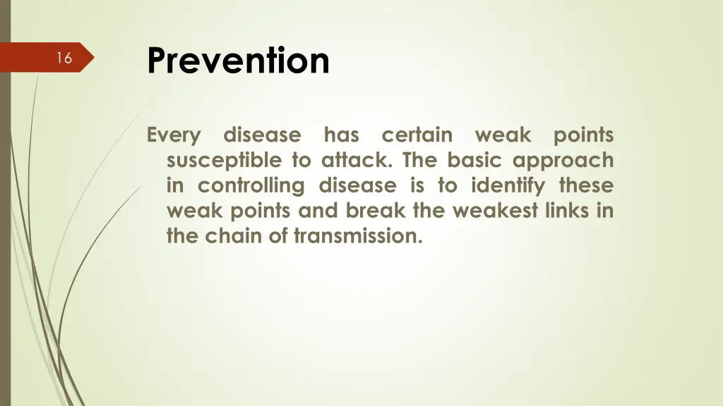 prevention