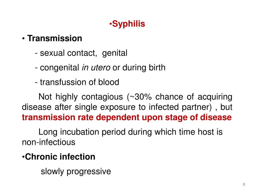 syphilis