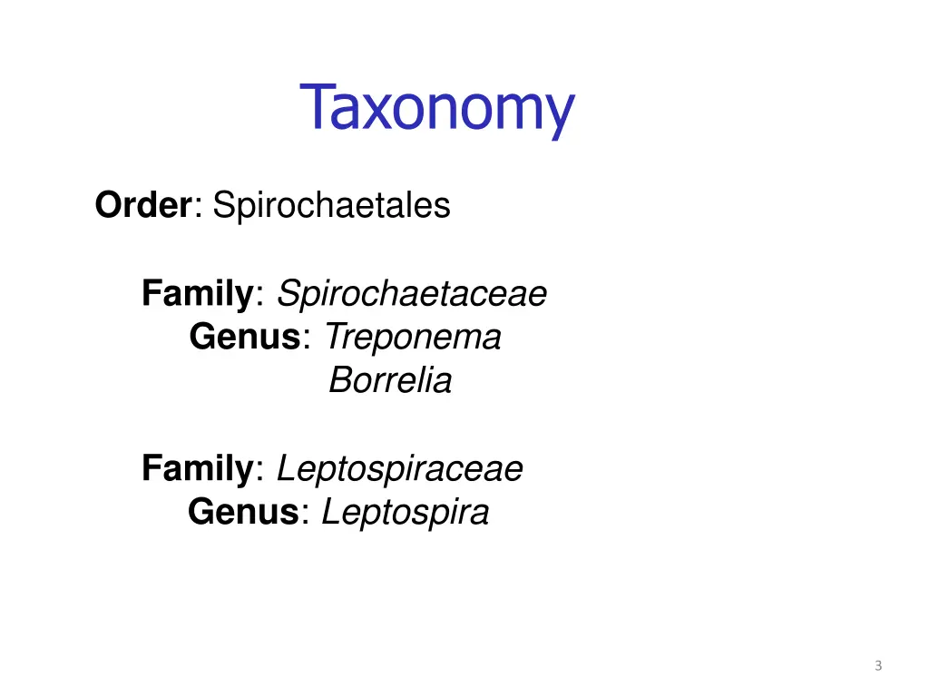 taxonomy