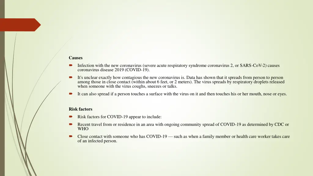 causes