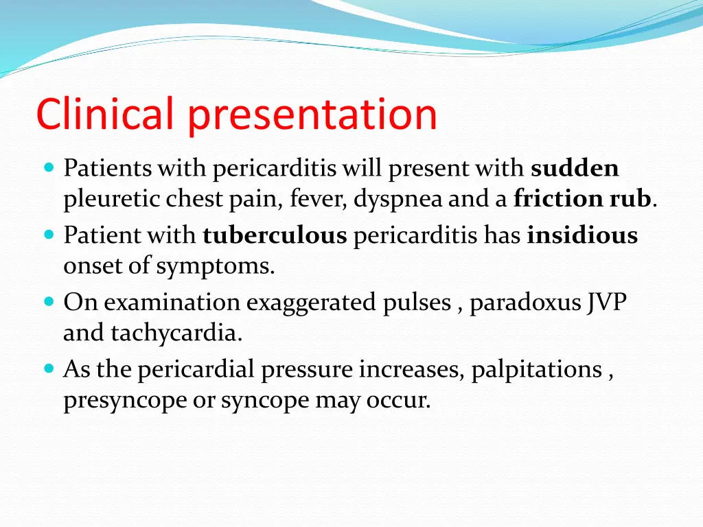 clinical presentation 1