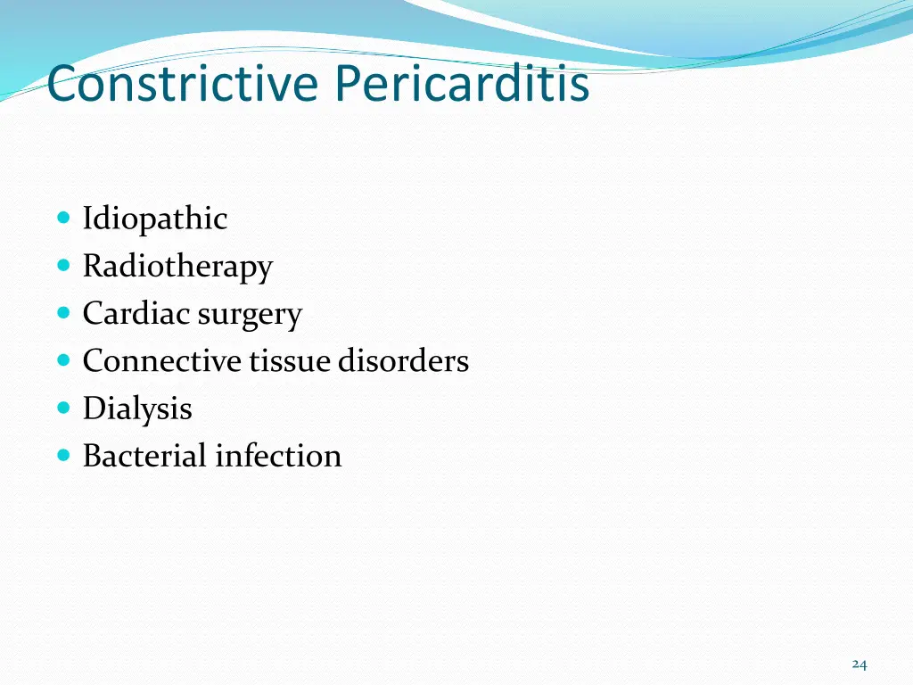 constrictive pericarditis