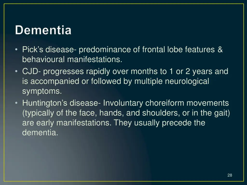 pick s disease predominance of frontal lobe