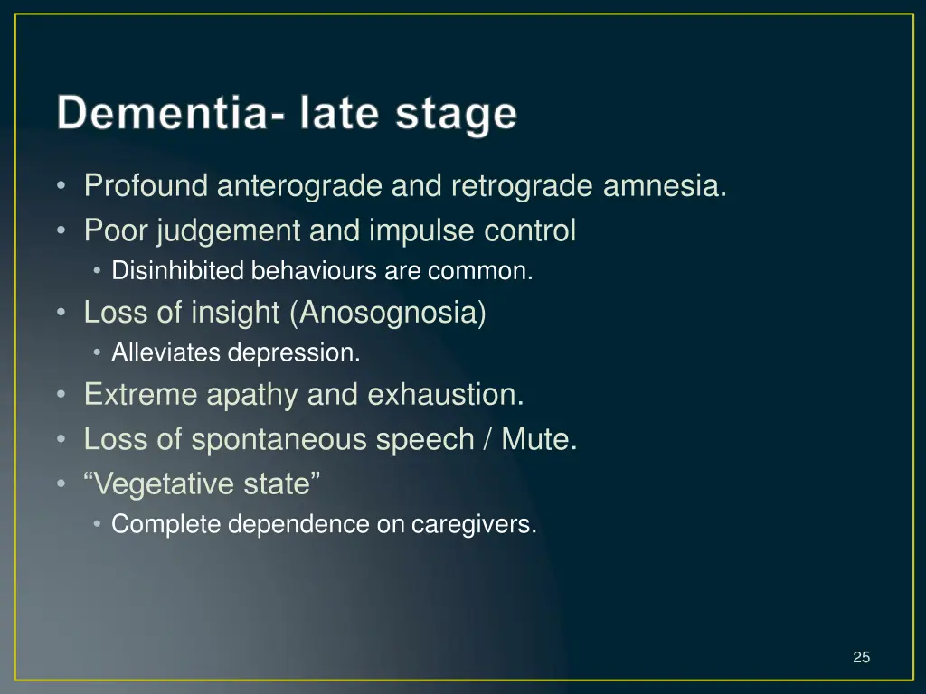 profound anterograde and retrograde amnesia poor