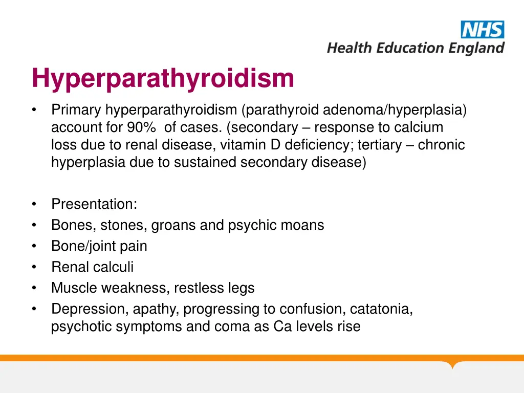 hyperparathyroidism