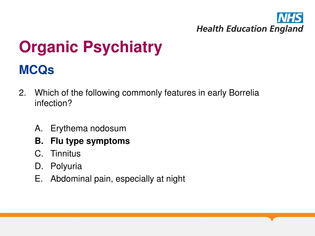 organic psychiatry 6