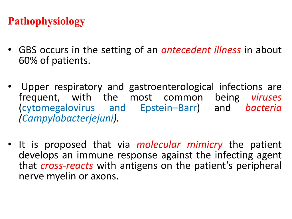 pathophysiology